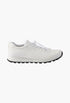 White - Stretch Knit Sneakers - GLAM MODA